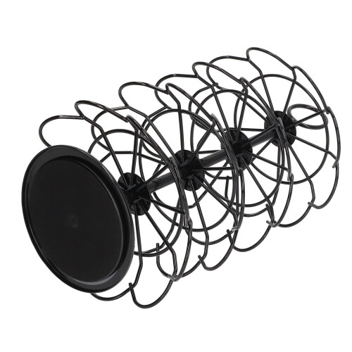 Iron Coffee Pod Carousel, 36 Count, 12.5x35cm, Rotatable Storage 2