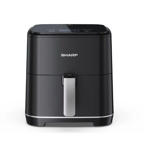 Sharp SHARP AF-GS552AU-B 5.5L Air Fryer with Digital Control Panel, 5.5L, 8 pre-set programs - Black 1