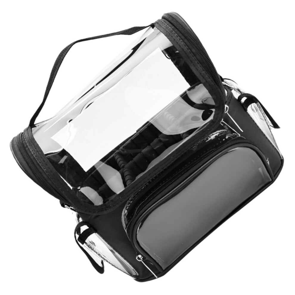 Unisex Transparent Barber Clipper Bag Hairdresser Organizer Travel Case For Hair Stylist Tools And Electric Clippers