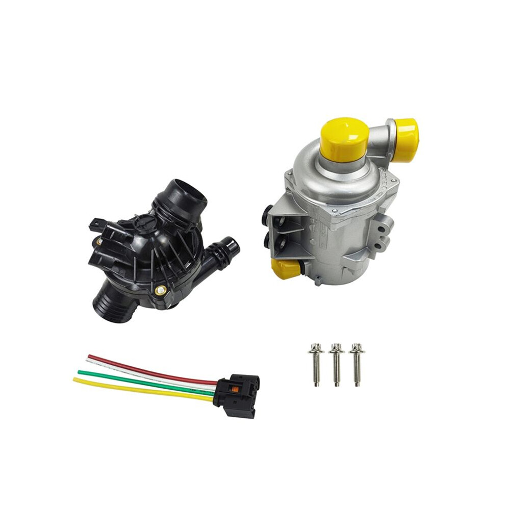 Water Pump With Thermostat & Bolt For 128I 325I 328I 528I 530I X3 11517586925 6031254915592