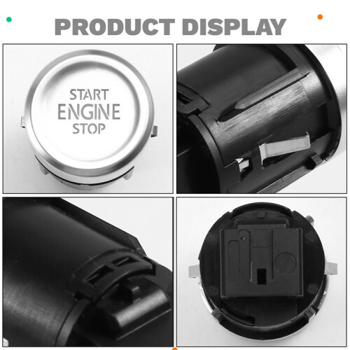 Car Ignition Stop Start Button  Engine Start  One Button Start  5NG959839B for   2021-2024 1