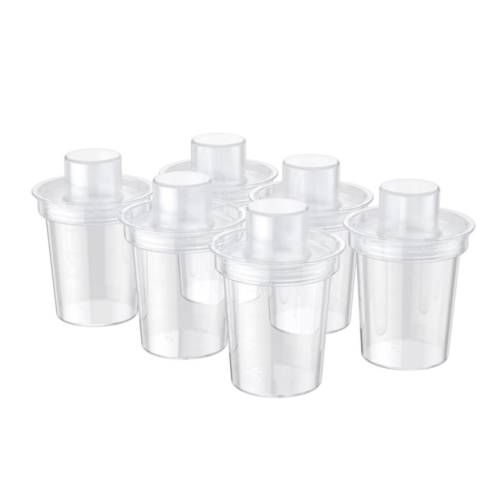 Milk Powder Dispensers 6 Pack 80ml Capacity For Easy Travel Feeding Baby Container Storage Box On The Go