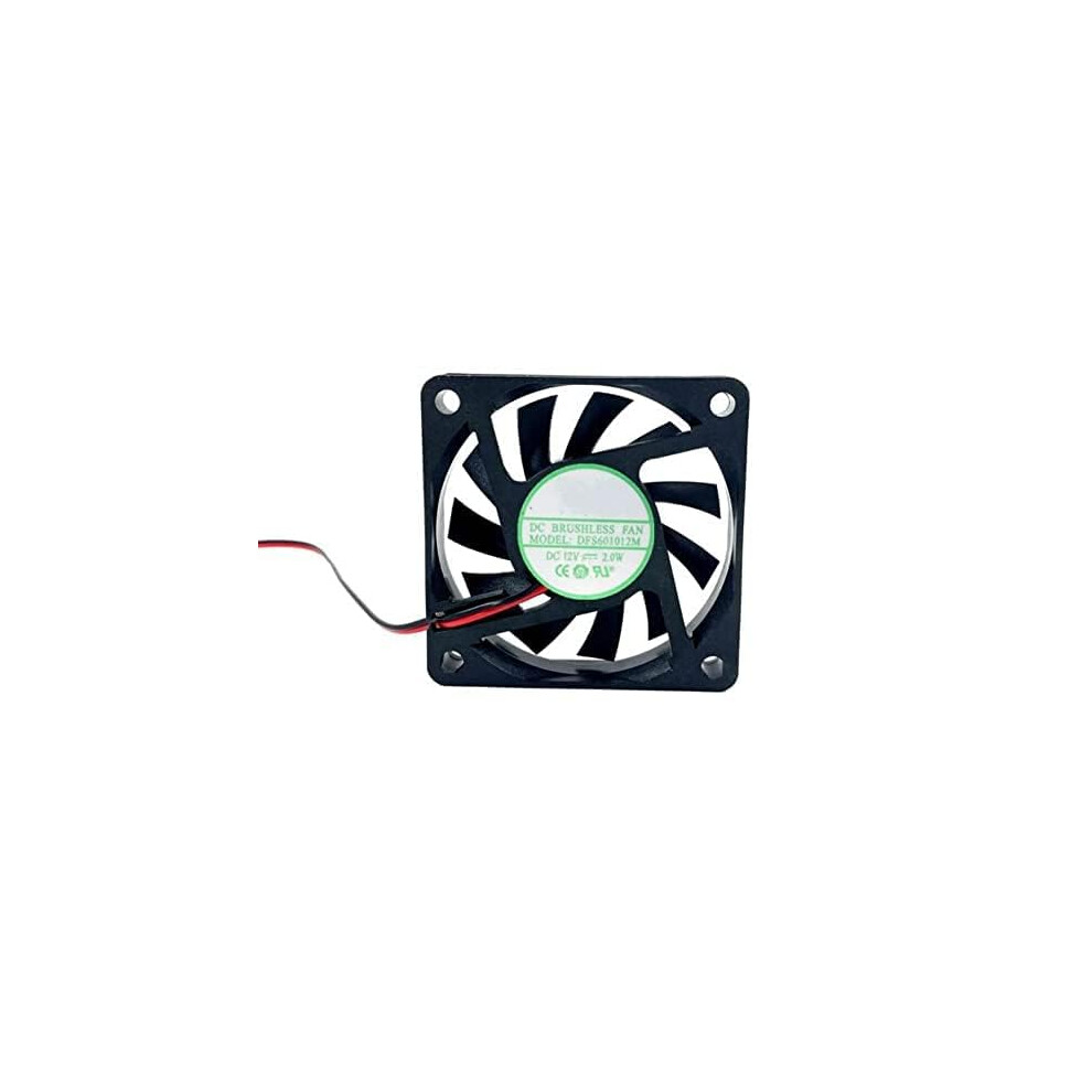 Dfs601012m 12V Dc 2.0W 6010 Cooling Fan 60X60x10mm For Electronics Enclosures 9426802749359