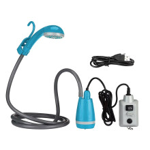 Portable Rechargeable Shower Pump Compact, Hiking, Traveling, Beach