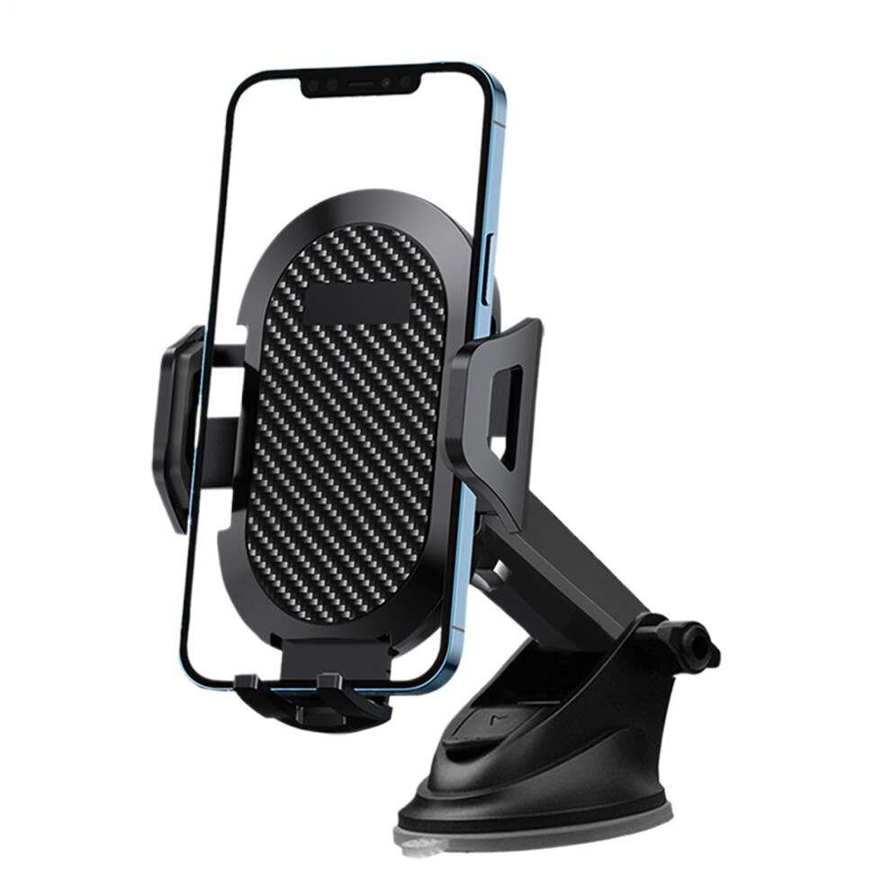 Universal Car Phone Holder With Strong Suction Cup, 360 Rotation For Windshield And Dashboard 9382693093417