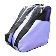Roller Skate Bag With Handle Adjustable Shoulder Strap Purple Lightweight Fits Skating Shoes And Accessories