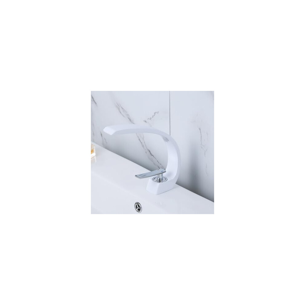 Bathroom Basin Faucet Hot And Cold Black Finish Brass Vessel Sink Mixer Tap Lavatory 9189345459528