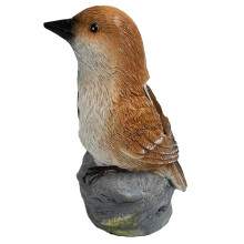 Lampes solaires d'extérieur, statues de jardin-oiseau debout