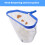 Swimming Pool Skimmer Net Mesh Pool Leaf Rake Net Deeper Bag 6