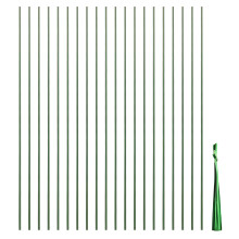 20PCS Versatile Green Plant Stakes 16inch Plant Support Stakes