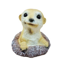 Groundhog Statue Garden Decors Resin Animal Figure Lawn Yard