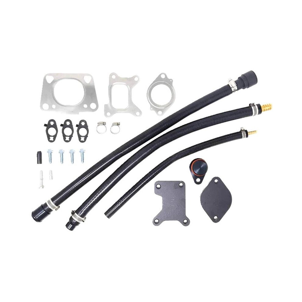 For 2017-2019 Egr Valve Kit Billet Intake Plate 6.6L Duramax L5p Egr Valve 6032493353725