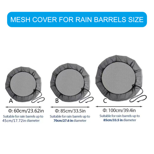 Rain Butt Net Garden Rain Butt Net Cover with Elastic Band-85cm 2