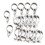 Clips pour plantes grimpantes, 50-trompette blanche 2 1