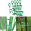 Clips de Support pour plantes, 50 pièces,-trompette verte 1 3