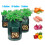 Ensemble de 5 conteneurs pour-Noir britannique 10 gallons 4 6