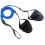 Detachable Flipper Swim Trainer With Adjustable Hooks 40lb Resistance Blue 2