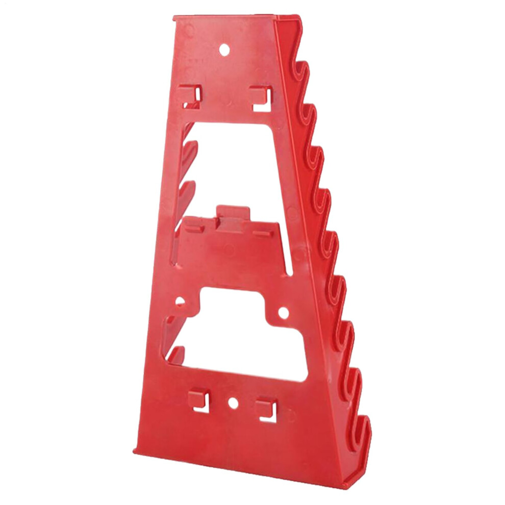 Wrench Storage Holder Heavyduty Pegboard Wrench Organizer For Tool Storage, Screwdriver Organization, Red 9189345459849