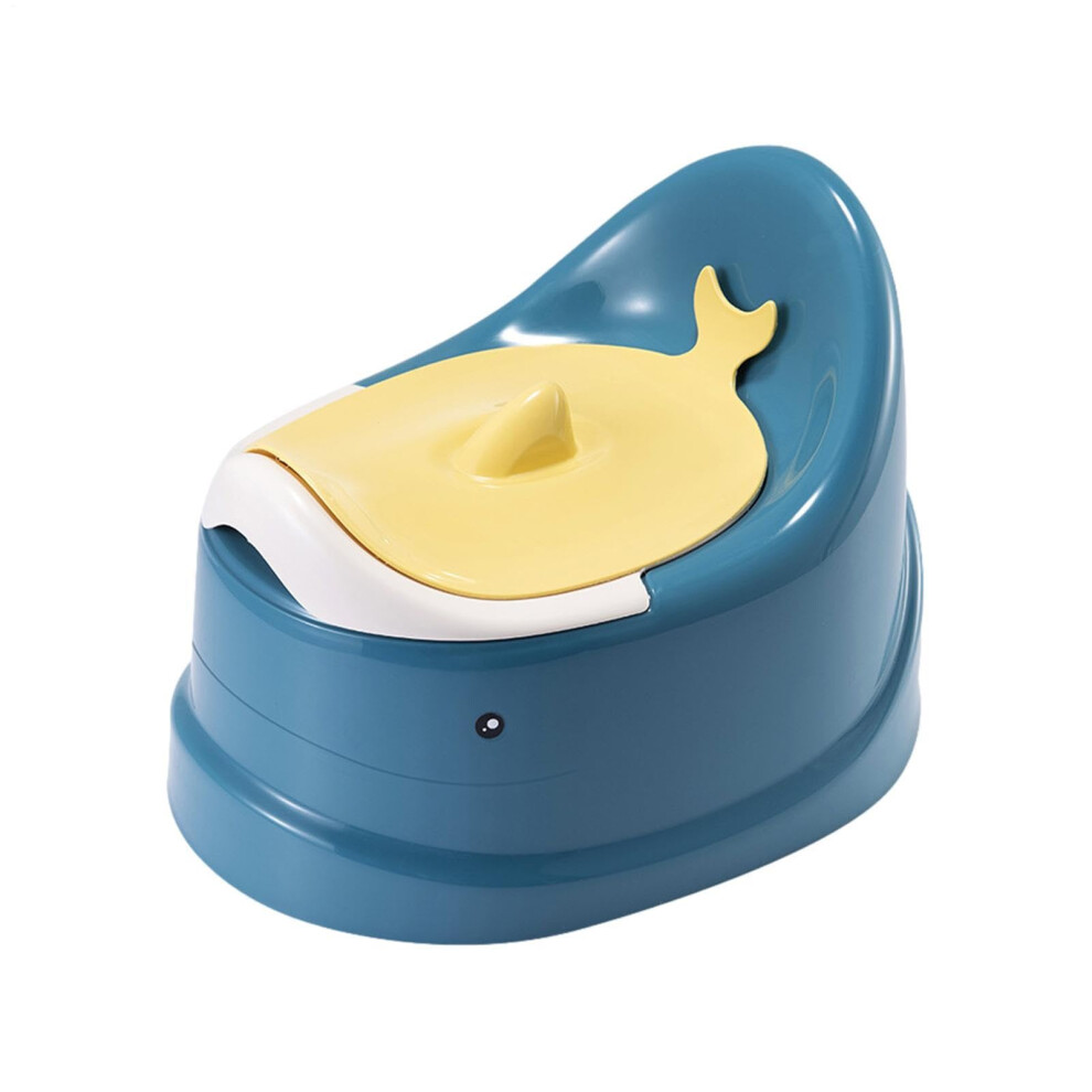 Children Potty Chair For Travel, Portable Toddler Potty Trainer With Antisplashing Cover, Road Trips, Camping, Blue
