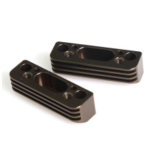 2PCS RC Car Motor Mount Base för MP9 MP10 1/8 RC Car Upgrade Delar Tillbehör