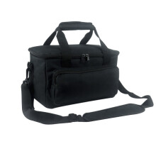 Portable Zippered Power Storage Bag Crossarm Carrying Small Power Storage for Office Picnic Hiking