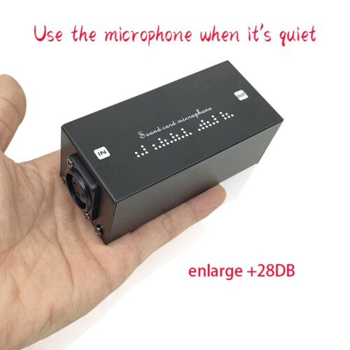 Dynamic Preamp Clean Dynamic Mic Preamplifier Clearly Sound Preamplifier Enhances Recording Experience Device P9JD 2