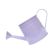 Iron Art Flower Pots Durable Plant Vase for-light purple