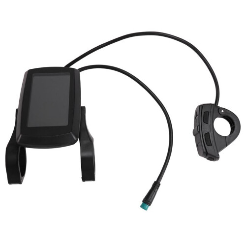 Ebike 80C LCD-Mätare Intelligent Kontrollpanel Display Hastighet Kontrollpanel E-Cykelinstrument Elcykelkontroll