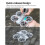 Support de Caméra D'Action pour  GO 3S/GO3 Drone Adaptateur D'Extension de Support pour Accessoires pour  NEO 8