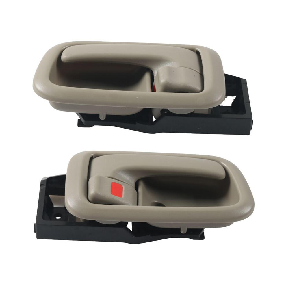 Interior Door Handle For Tundra 2000-2006 Sequoia 2001-2007, 69206-0C010 69278-0C10 69205-0C010 69277-0C10 Beige 6031636140604