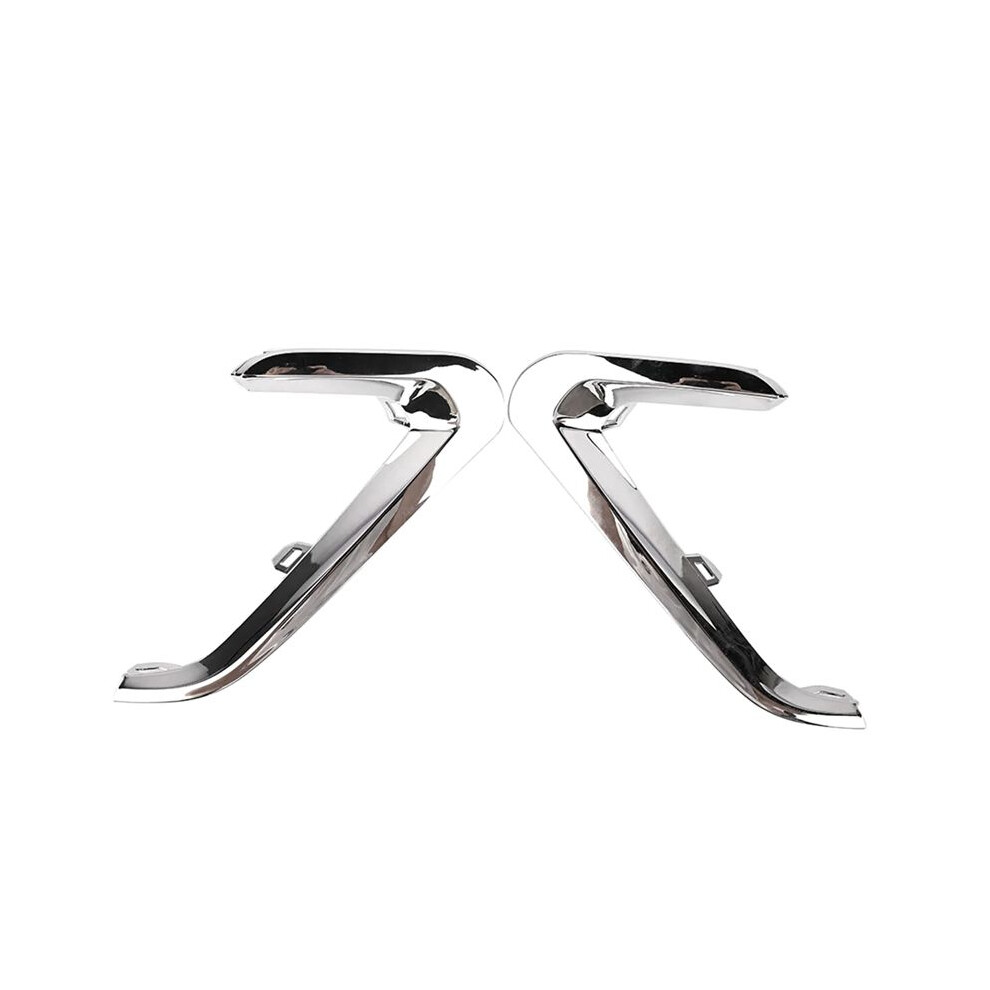 Car Front Fog Bezel Chrome Cover Trims For Terrain 2018-2020 23335550 23335551 Light 6033283955013
