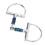 Stainless Steel 125mm D Ring Snaffle Bit - Anti-Biting Horse Control 13