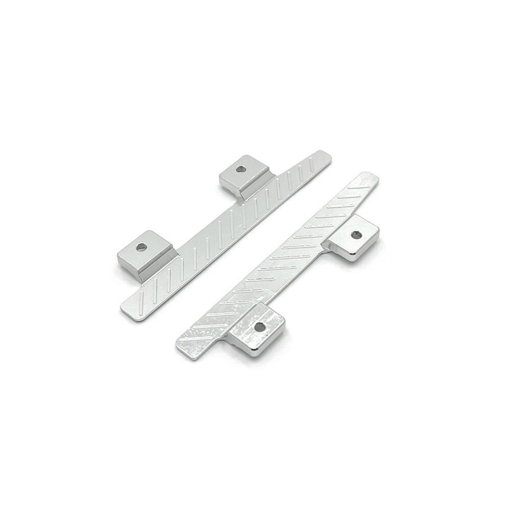 1Pair Rc Car Upgrade Left And Right Pedal For 1/12 Mn82 Lc79 Mn78 Rc Car Upgrade Accessories Silver 6031266363947