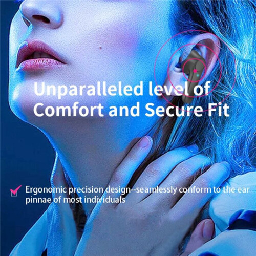 B11  Voice Translation Headset  Trådlöst Stöder 144 Språk Realtidsöversättning Svart 2