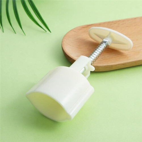Mooncake Form Bladformar 30g Cookie Stamp Cutter 3D Bladformad Handpressform 2
