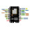 RTL8720DN Dual-Band WiFi  BLE Module NICEMCU BW16 Development Board Onboard Antenna, Unwelded 4