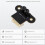TOF Laser Range Sensor Module   Module 0,02M-7,8M Avståndsmätning UART I2C i/O Interface 5