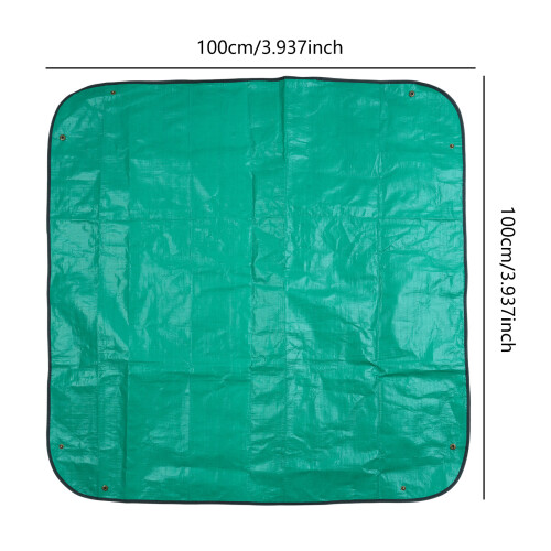 Garden Mat Waterproof Thickened Soil Change Pad-dark green 2