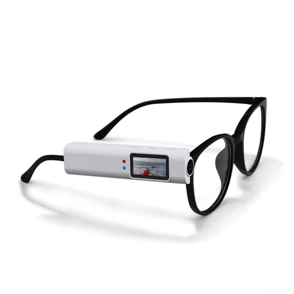 Wearable 2K Video Camera Headmounted Recorder 110Degree Wide Angle Wifi Waterproof Outdoor Sports Camera White 9382693989871