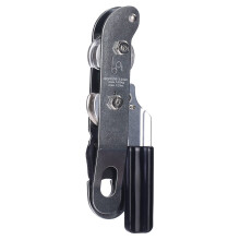Rock Climbing Descending Device SelfBrake Descender For Rope Rescue, Outdoor Climbing Rope Accessories, Aluminum