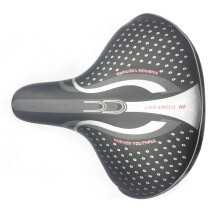 Soft Sporty Big Seat Saddle Gel Pad Black, One Size, Panniers For Rear Rack