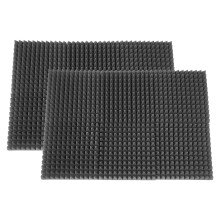 Noise-Reducing 12x12x2in Studio Foam 12pcs Fire Retardant for Home & Pro