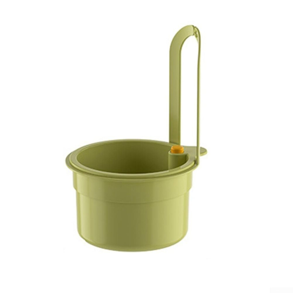 Sink Strainer Basket Toolinstall And Touchtrash Release For Kitchen Sink Drain, Selfcleaning Green Food Scrap Catcher 9426802750522