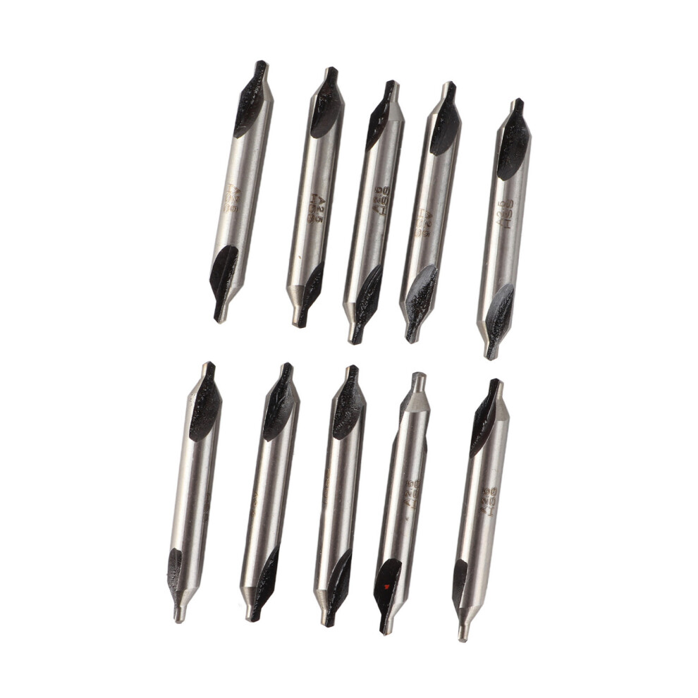 10-teiliges Zentrumbohrer-Set aus