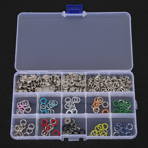 Brass Snap Fasteners Kit with Pressure Pliers and Fixing Tool 2