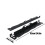 Automotive Alignment Tool Kit  2x Wheel Toe Plates, Stainless Steel, FrontEnd Car Alignment Tool, Black 5