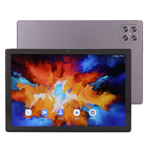 Tablet com sistema operacional Android, processador octa-core potente, tela ultra nítida de 10,1 polegadas, bateria de longa duração e 1