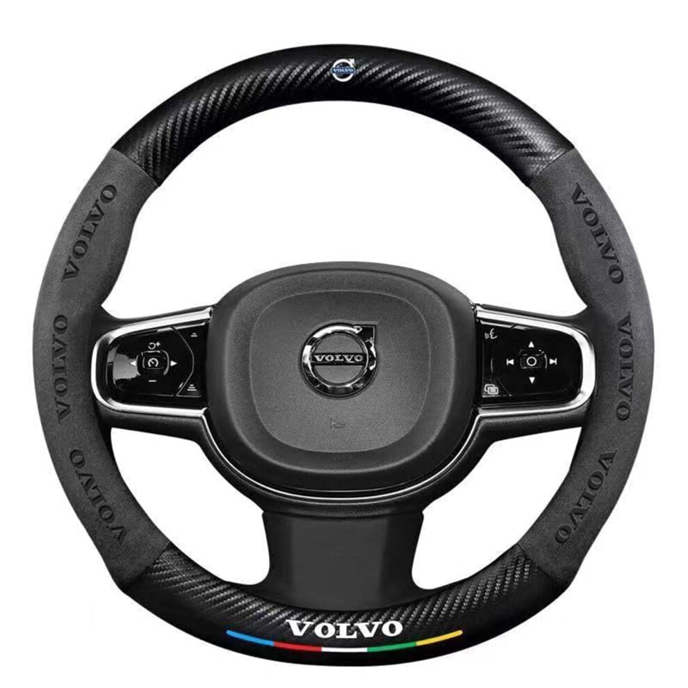 Car Steering Wheel Cover For Volvo Xc40 Facelift 20222024, Breathable Antislip Grip, Scratch Protection 9426802751307