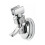 Universal Adjustable Shower Head Holder with Powerful Suction Cup and Chrome Plated Finish 1