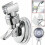 Universal Adjustable Shower Head Holder with Powerful Suction Cup and Chrome Plated Finish 3